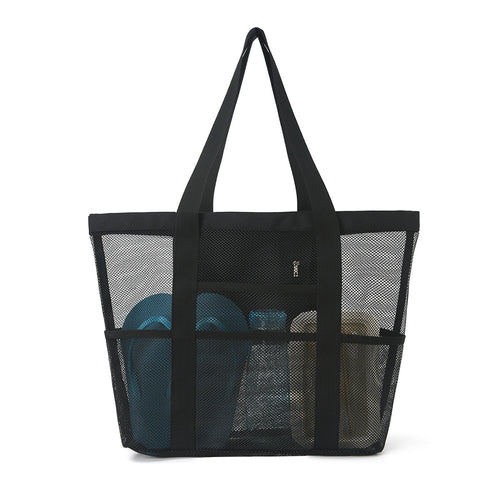 Geräumige Mesh-Strandtasche Skanto