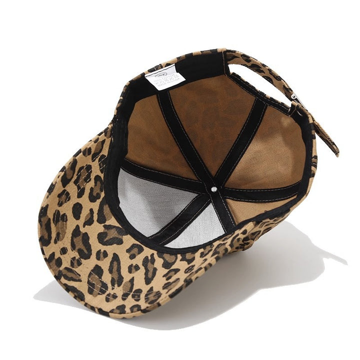 Damen-Baseballkappe mit Animal-Print Skanto