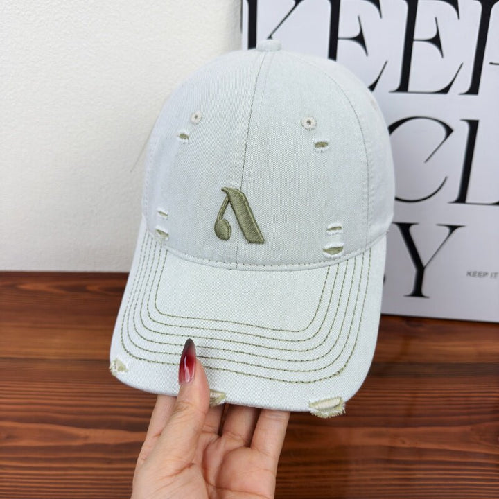 Herren Cap im Distressed Denim-Stil Skanto