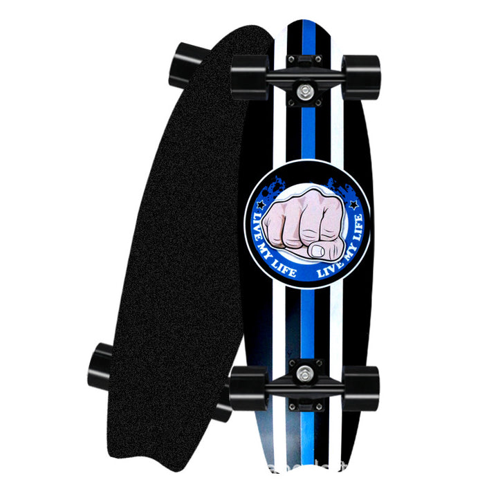 Surf-inspiriertes Mini-Cruiser-Skateboard Skanto