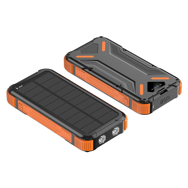 Solar-Powerbank mit LED-Licht Skanto