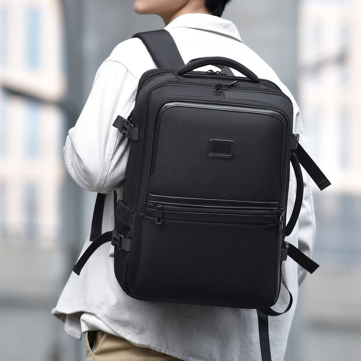 Eleganter Laptop-Rucksack mit wasserabweisendem Material und innovativem Fächersystem Skanto