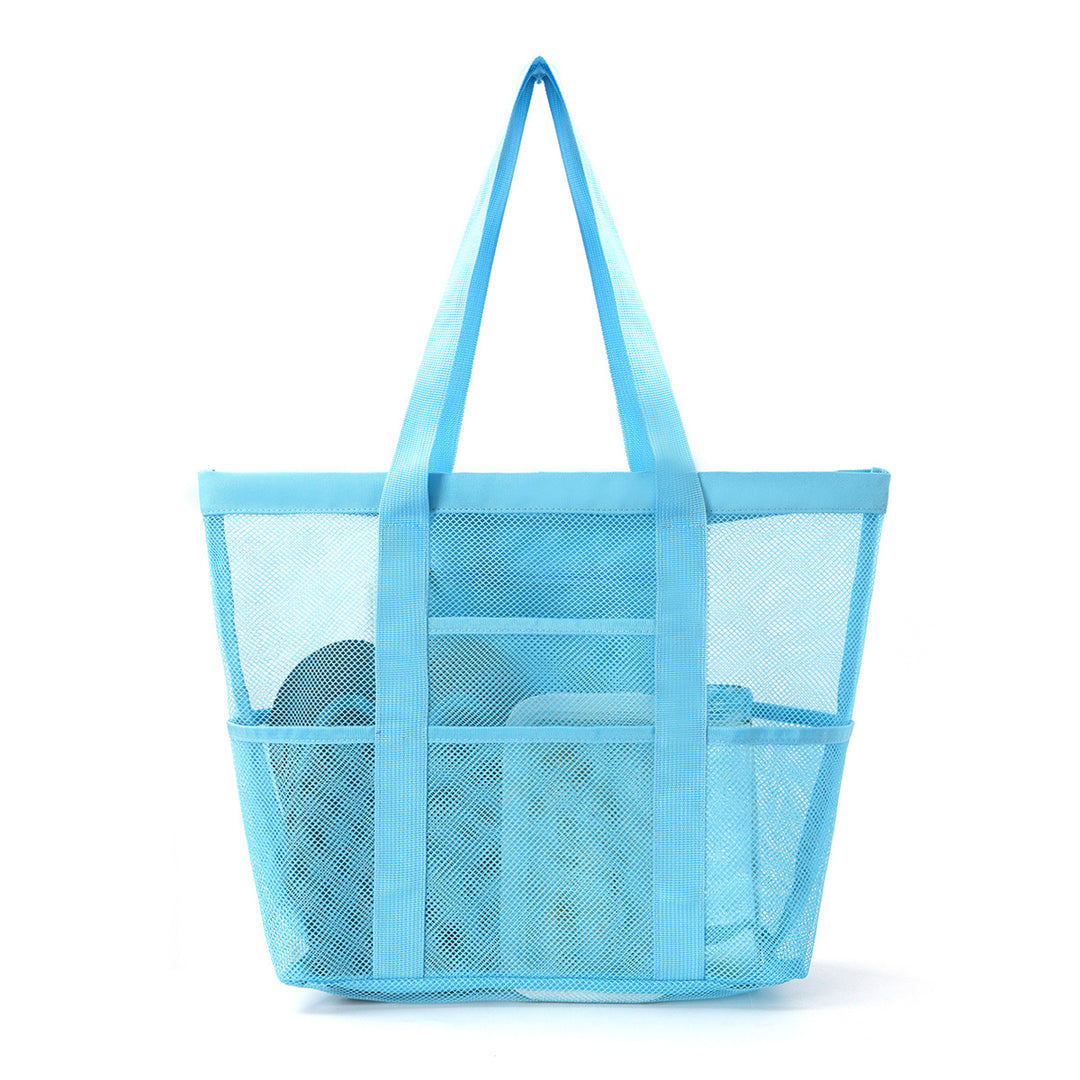 Geräumige Mesh-Strandtasche Skanto