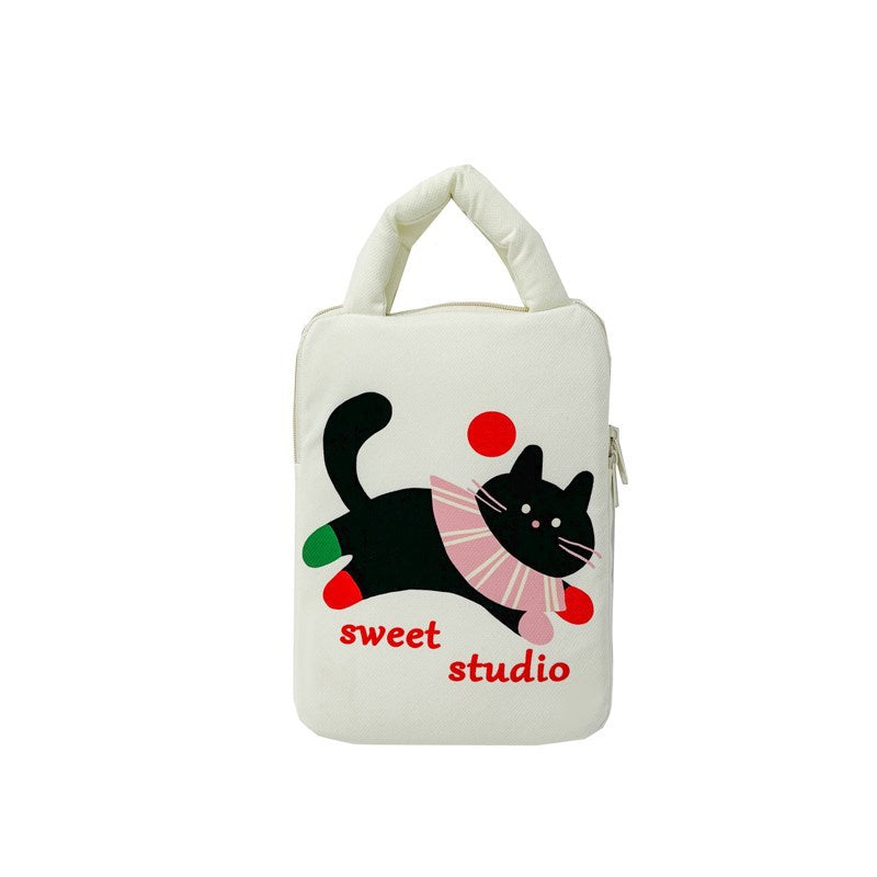 Laptoptasche mit kreativem Katzenmuster Skanto