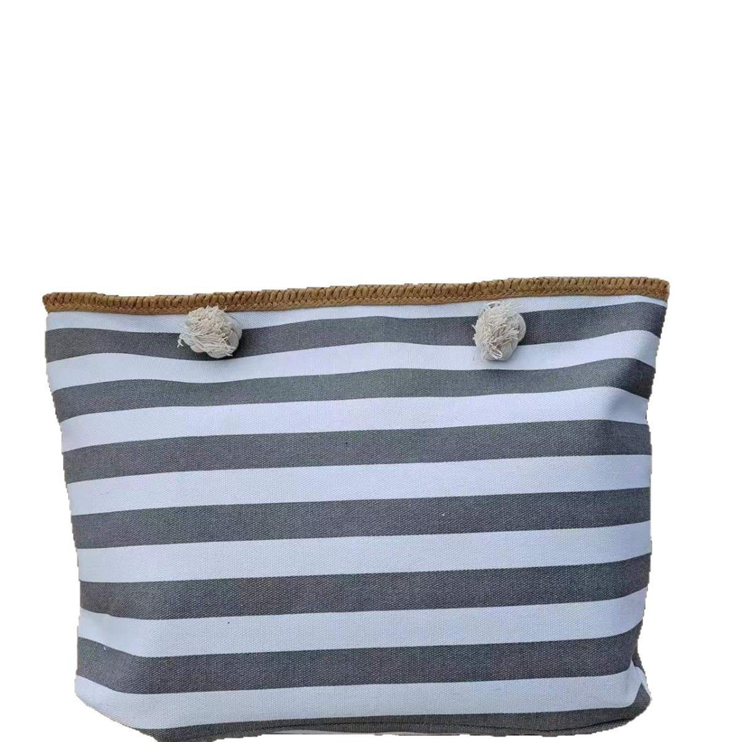 Strandtasche mit maritimem Streifen-Design Skanto