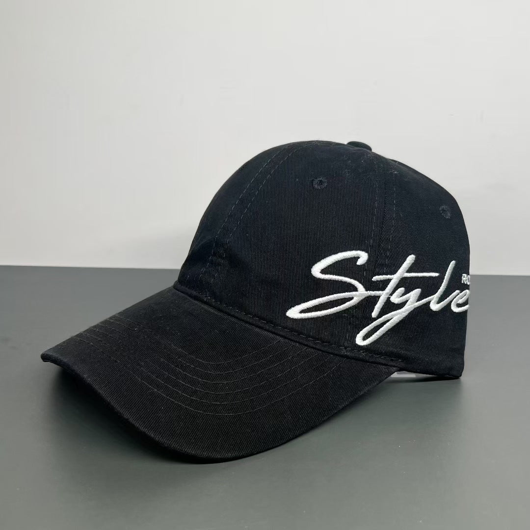 Unisex Signature Script Baseballkappe Skanto
