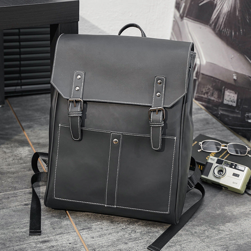 Vielseitiger Lederrucksack Skanto
