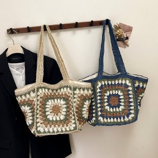Gehäkelte Shopper-Tasche Skanto