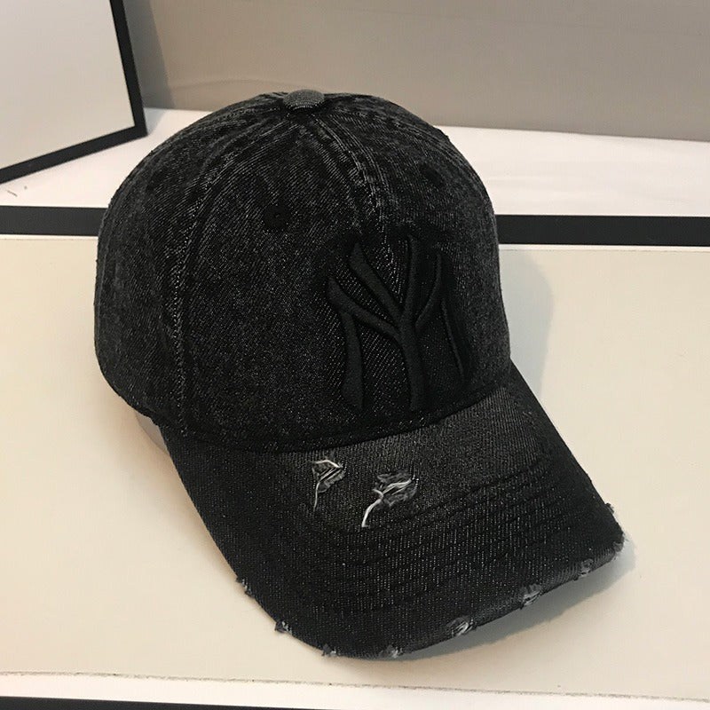 Baseballkappe aus Denim im Used-Look für Herren Skanto 1784188165