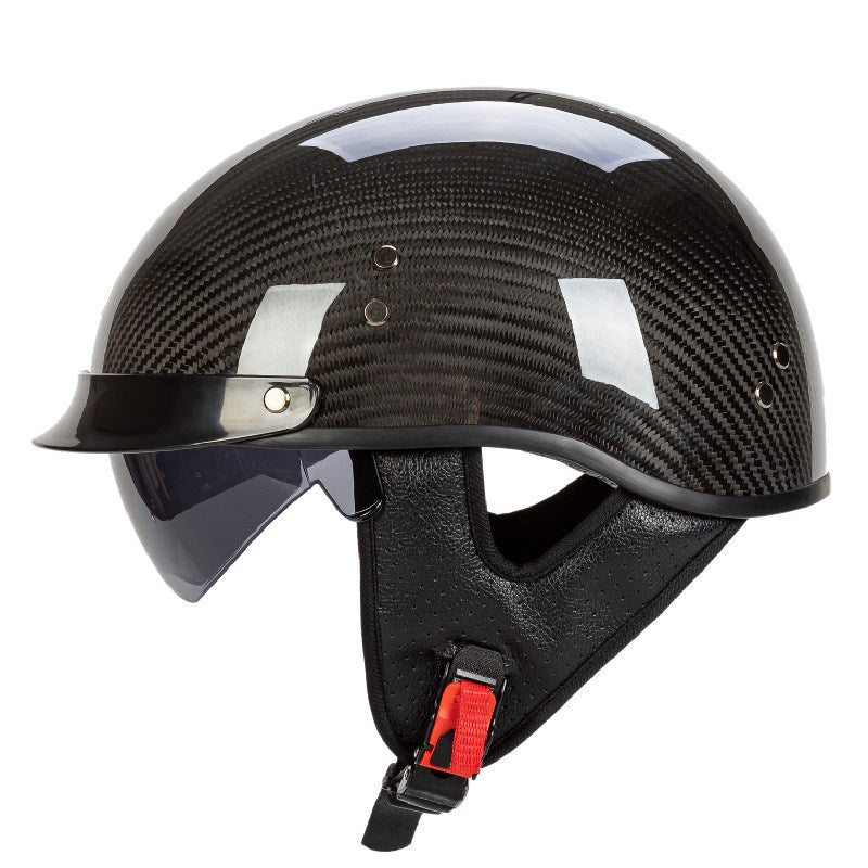 Stylischer Grafik-Totenkopf Motorradhelm Skanto