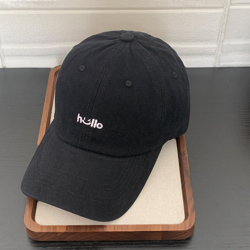 Unisex Lässige Baumwoll-Bestickte Cap Skanto