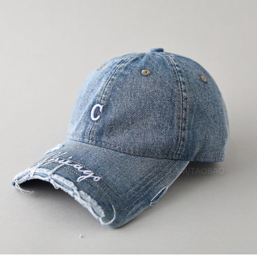 Damen Distressed Baumwoll Baseballkappe Skanto 1784083462
