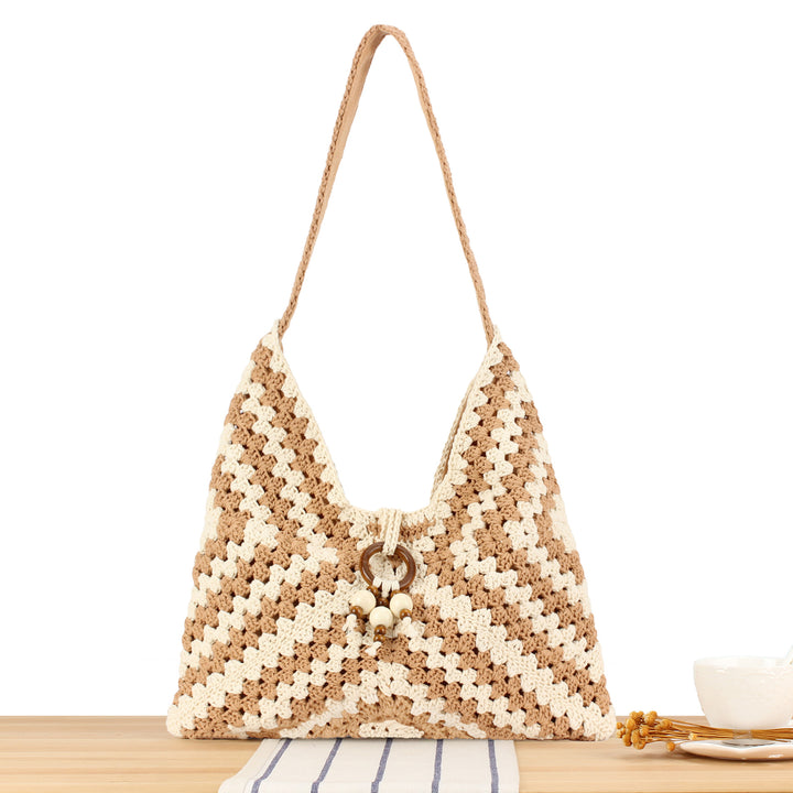 Stylische Handtasche im Chevron-Design Skanto