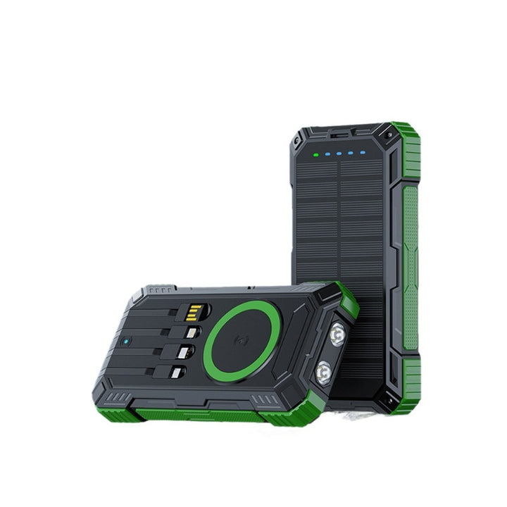 Robuste Solar-Powerbank mit Multi-Port Skanto