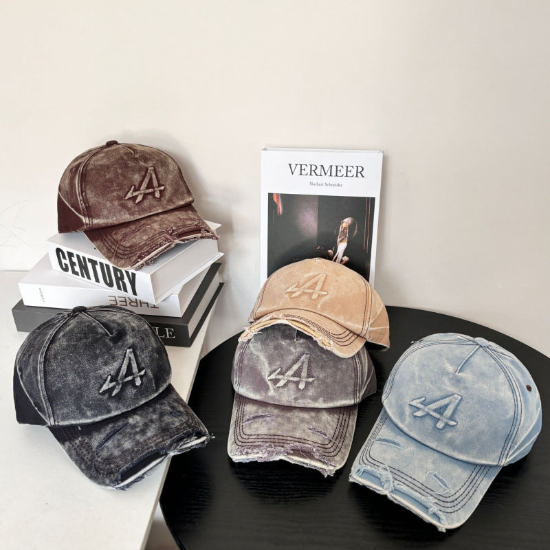 Damen Baseball Cap im Used-Look im Vintage-Stil Skanto
