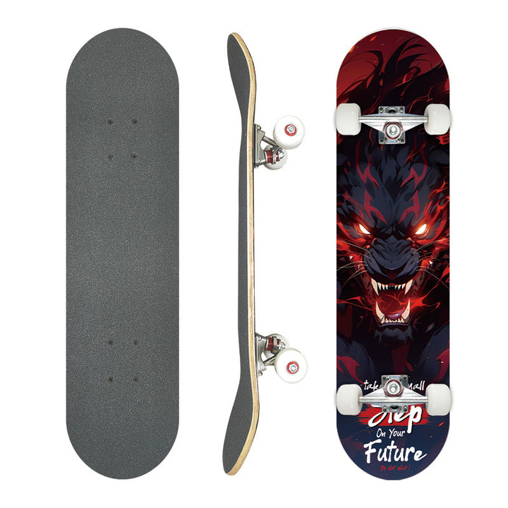Grafisches Künstlerisches Skateboard Skanto