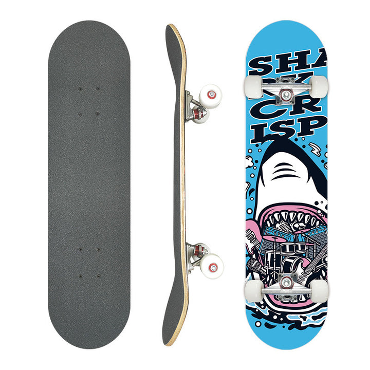 Grafisches Künstlerisches Skateboard Skanto