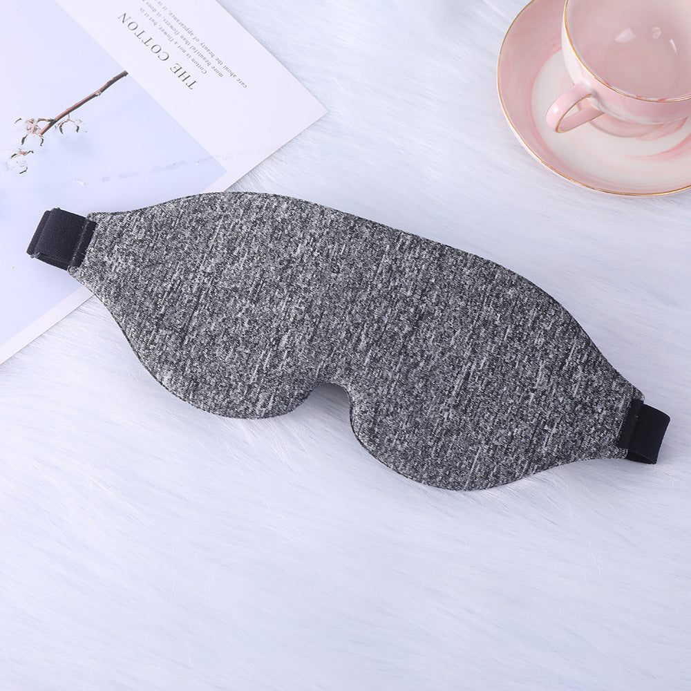 Unisex Ergonomische 3D-Schlafmaske mit konturierten Augenhöhlen und verstellbarem Komfortband Skanto
