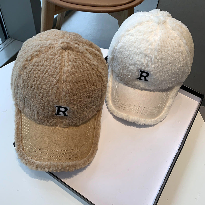 Damen Flauschige Plüsch-Baseballkappe Skanto