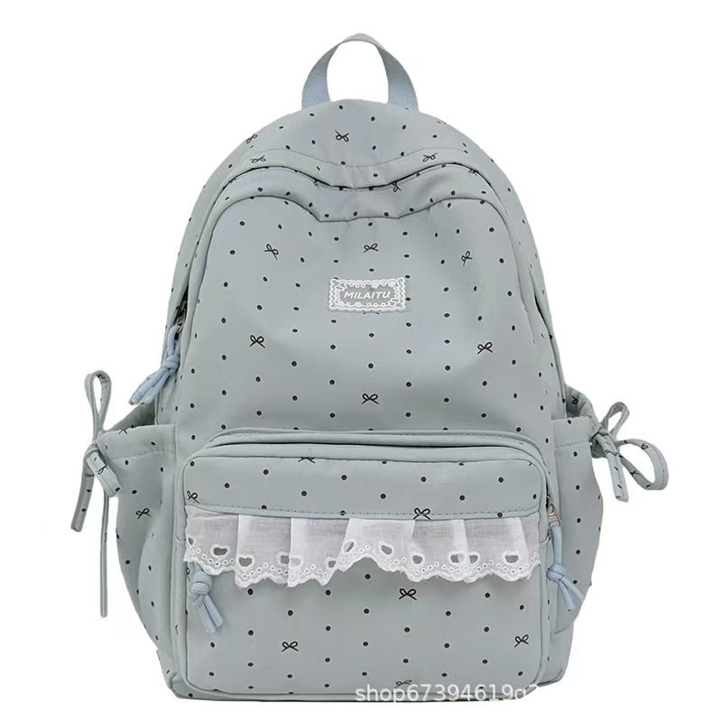 Dekorativer geraffter Rucksack Skanto
