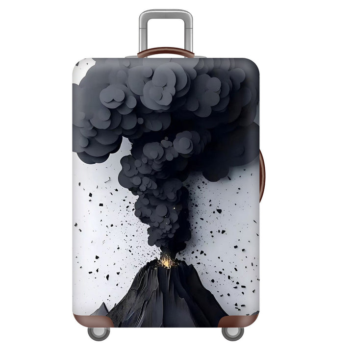 Unisex Hartschalen-Trolley mit Löwenporträt-Print, stoßfester ABS-Polycarbonat-Schale, Multiwheel-Fahrwerk und TSA-Sicherheitsschloss Skanto