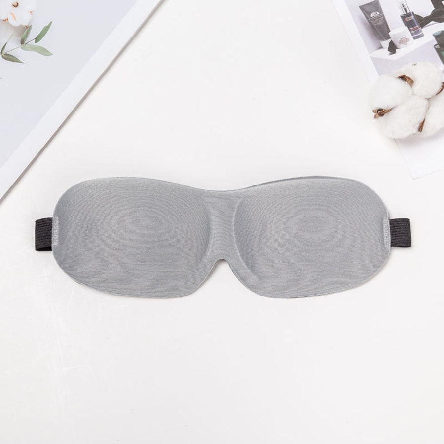 Skanto Unisex lichtblockierende Reisemaske mit thermoplastischer Nylonschale und breitem Komfortband Skanto