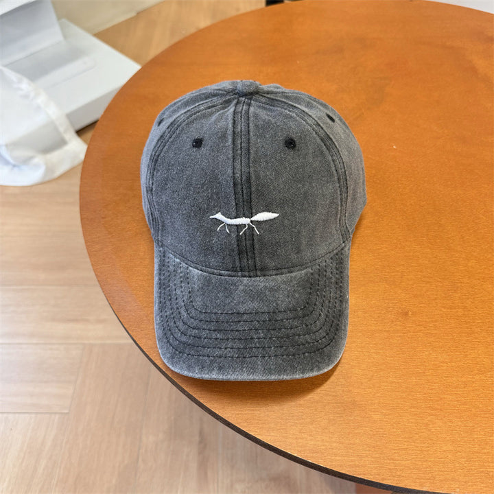Herren Lässige Grafik Denim-Baseballkappe Skanto