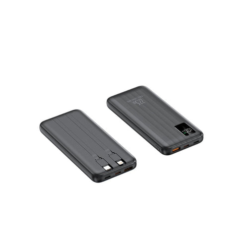 Tragbare Powerbank mit Schnellladefunktion und LED-Anzeige Skanto