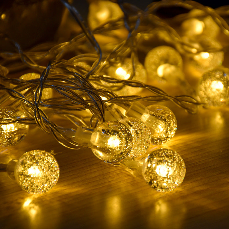 Lichterkette mit warmweißen LED-Leuchten Skanto