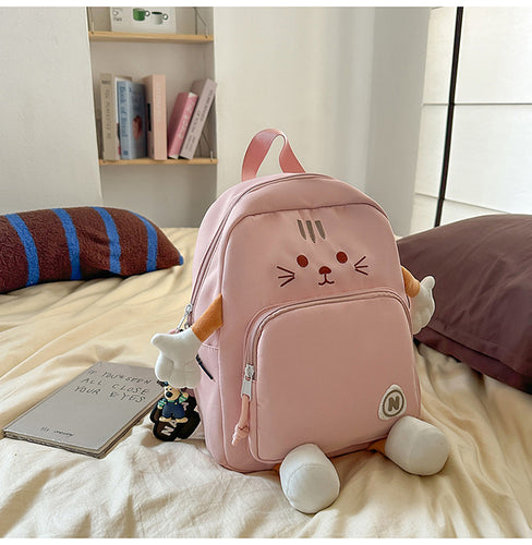 Kinderfreundlicher Mini-Schulrucksack mit Tiermotiv