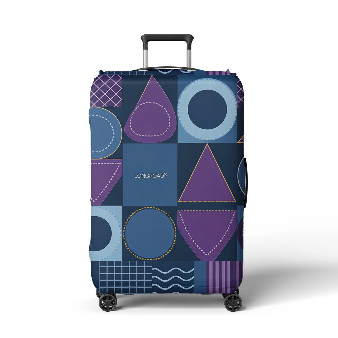 Damen Kofferhülle mit modernem geometrischem Design Skanto