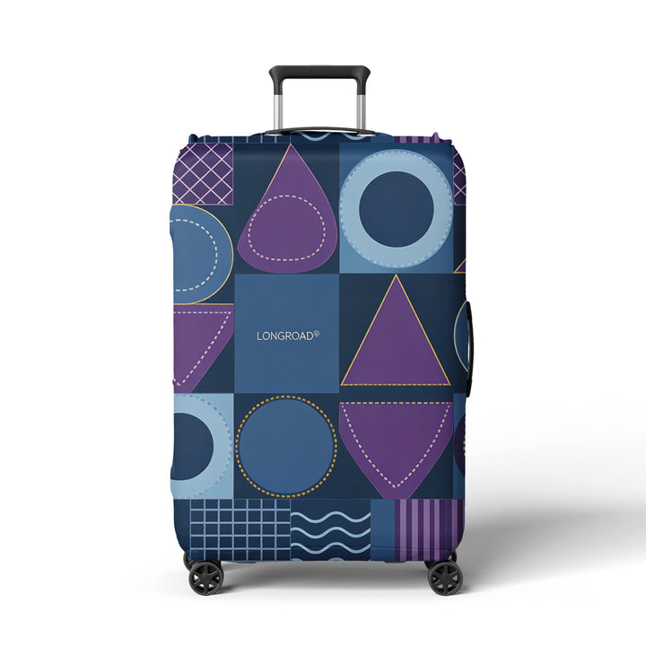 Damen Kofferhülle mit modernem geometrischem Design Skanto