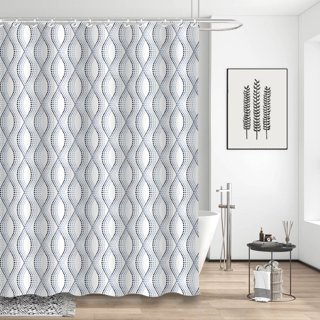 Premium wasserabweisender Duschvorhang Skanto