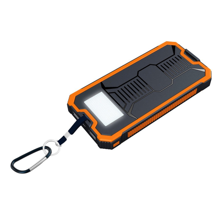 Robuste Powerbank mit integrierter LED-Taschenlampe Skanto