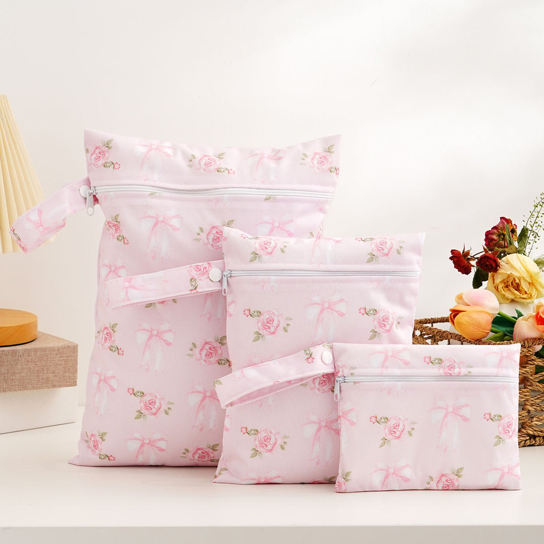 Set bunter Aufbewahrungstaschen Skanto