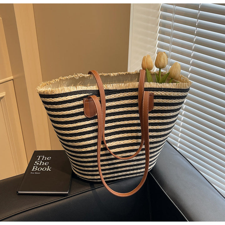 Stilvolle Strohtasche Skanto
