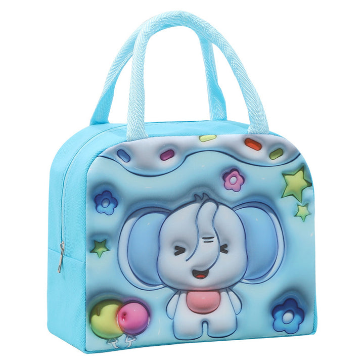 Isolierte Kühltasche mit niedlichem Katzenmotiv Skanto