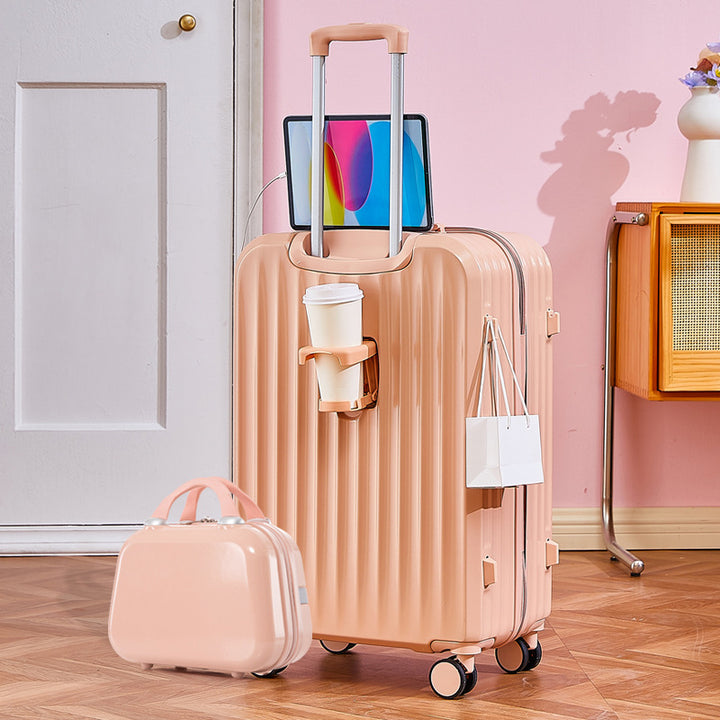 Unisex Innovativer Hartschalen-Reisekoffer Skanto