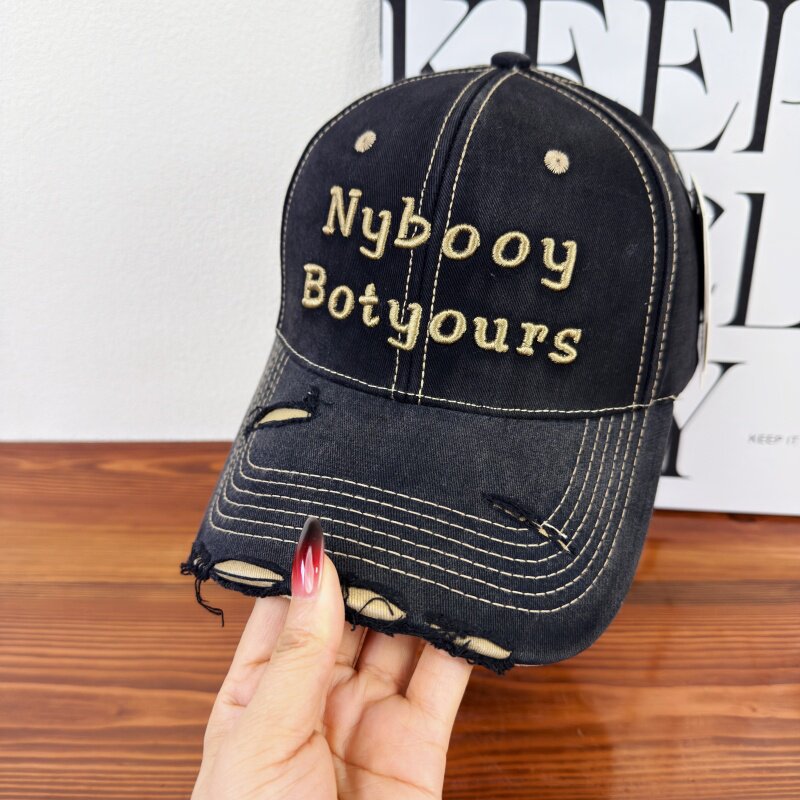 Verstellbare Baseballkappe im Used-Look für Damen Skanto
