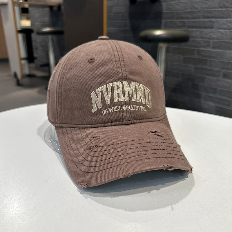 Herren Baseballkappe mit Used-Grafik Skanto
