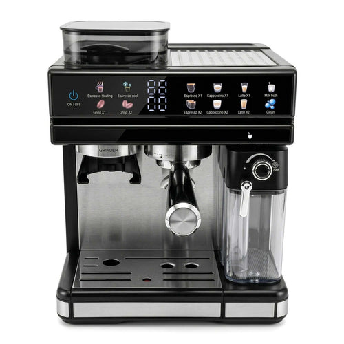 Espressomaschine mit integriertem Mahlwerk und präziser Temperaturregelung Skanto