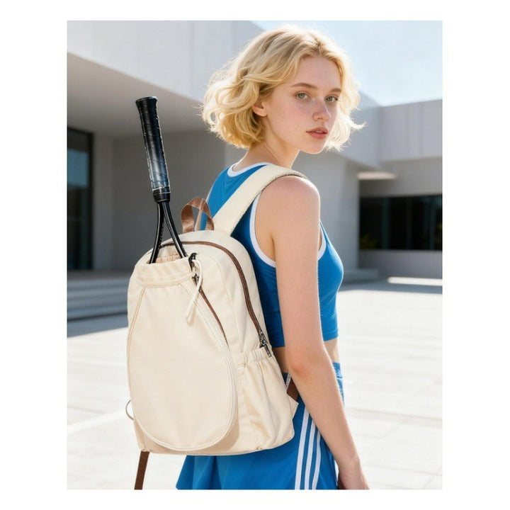 Tennisrucksack mit speziellen Taschen für Schläger und Getränke Skanto