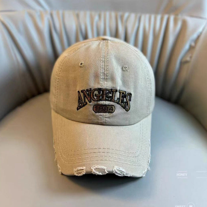 Damen Verstellbare Baseball Cap im Used-Look im Vintage-Stil Skanto