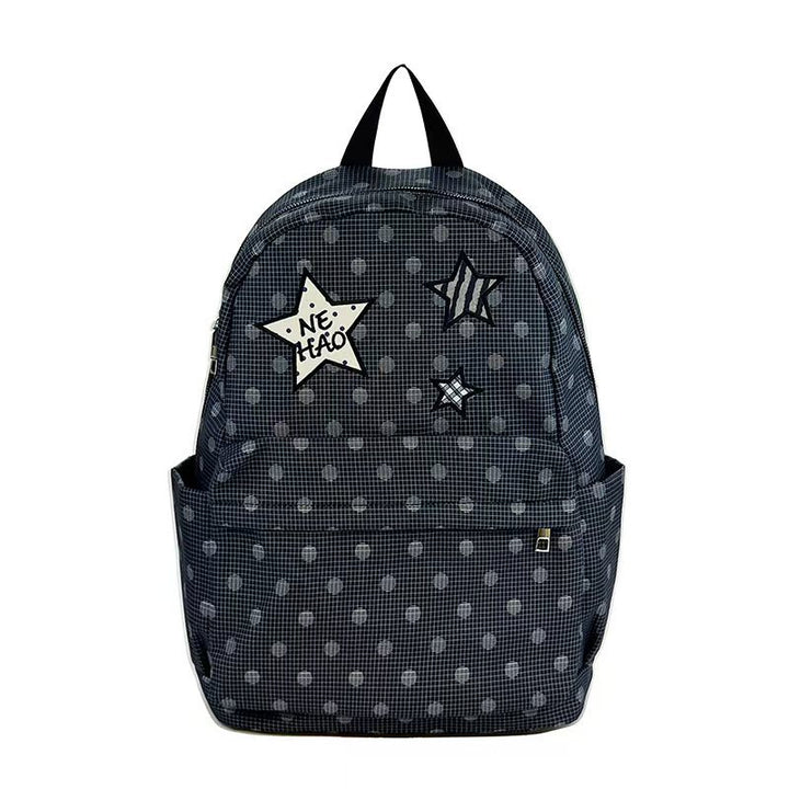 Stilvoller karierter Rucksack Skanto