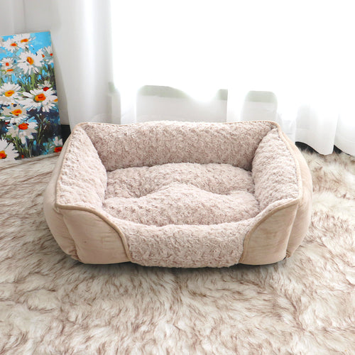 Weiches Plüsch-Orthopädisches Hundebett