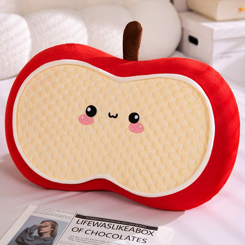 Plüschkissen im Apfel-Design Skanto