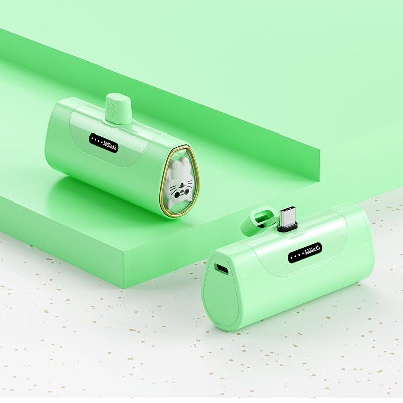 Lustige Powerbank mit integrierter Tierfigur Skanto