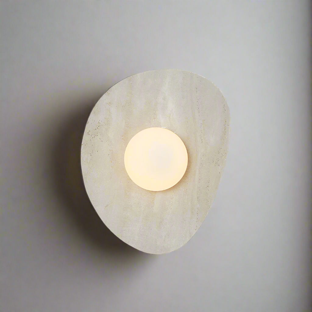 Skanto | Moderne Marmor-Wandleuchte im skandinavischen Design