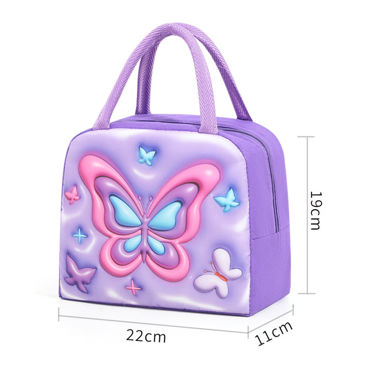 Isolierte Kühltasche mit niedlichem Katzenmotiv Skanto