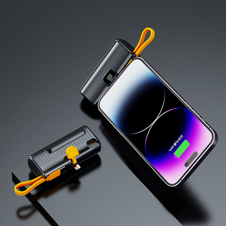 Leistungsstarke Powerbank mit Digitalanzeige und innovativem Design Skanto